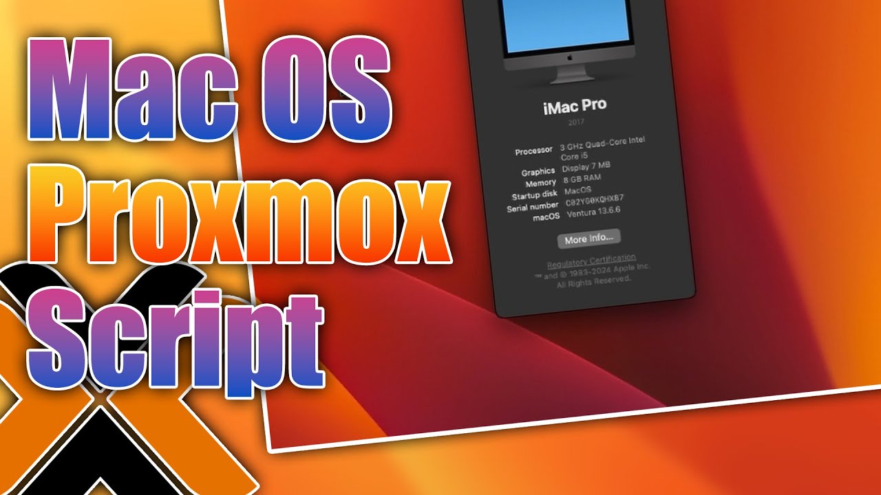 Скрипт установки Hackintosh для Proxmox
