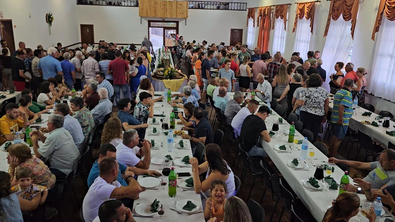 Sexta feira, cozer a massa e o jantar grande, Terras 2024 Ilha Pico