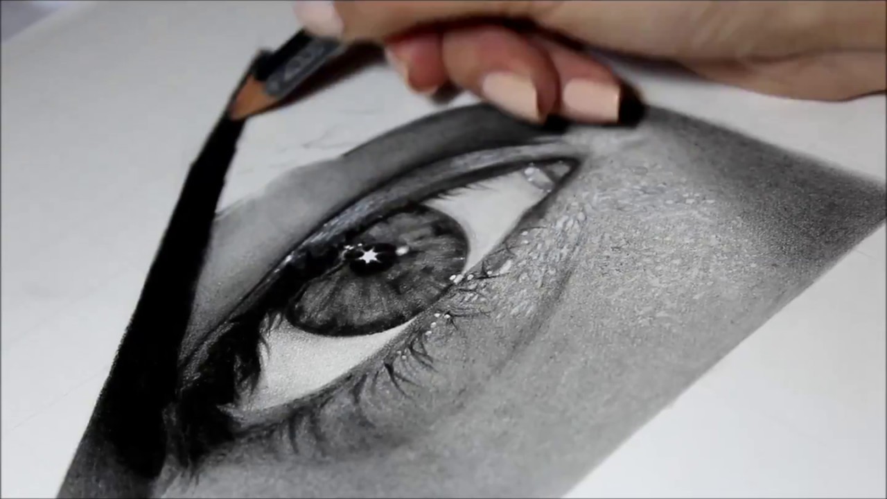 Drawing Pencil Hyperrealism - Time-lapse - GIADA - Silvia Pagano Art