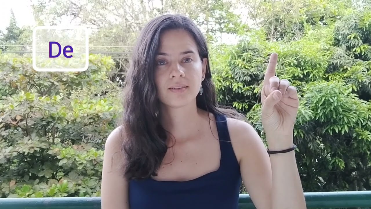Lengua de Señas Colombiana (LSC) - PREPOSICIÓN
