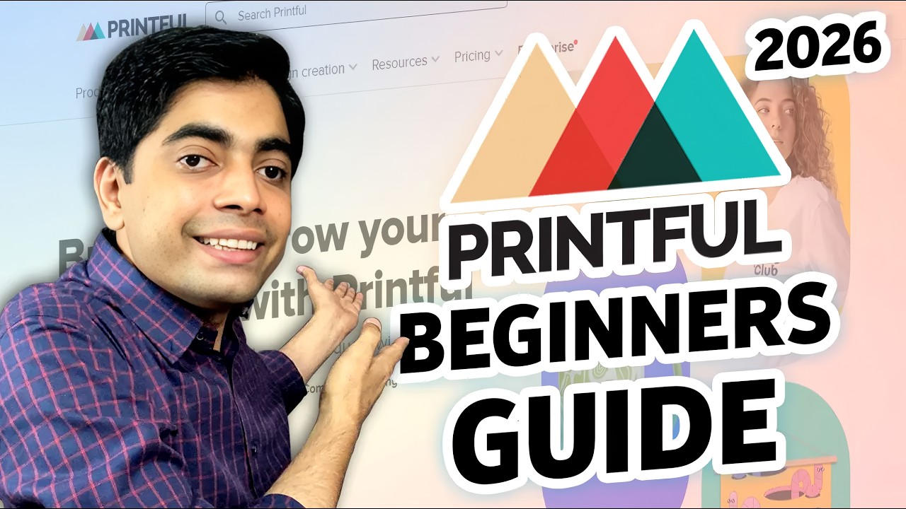 Printful For Beginners in 2025 - How To Make $1000/Month with Printful - Printful Tutorial