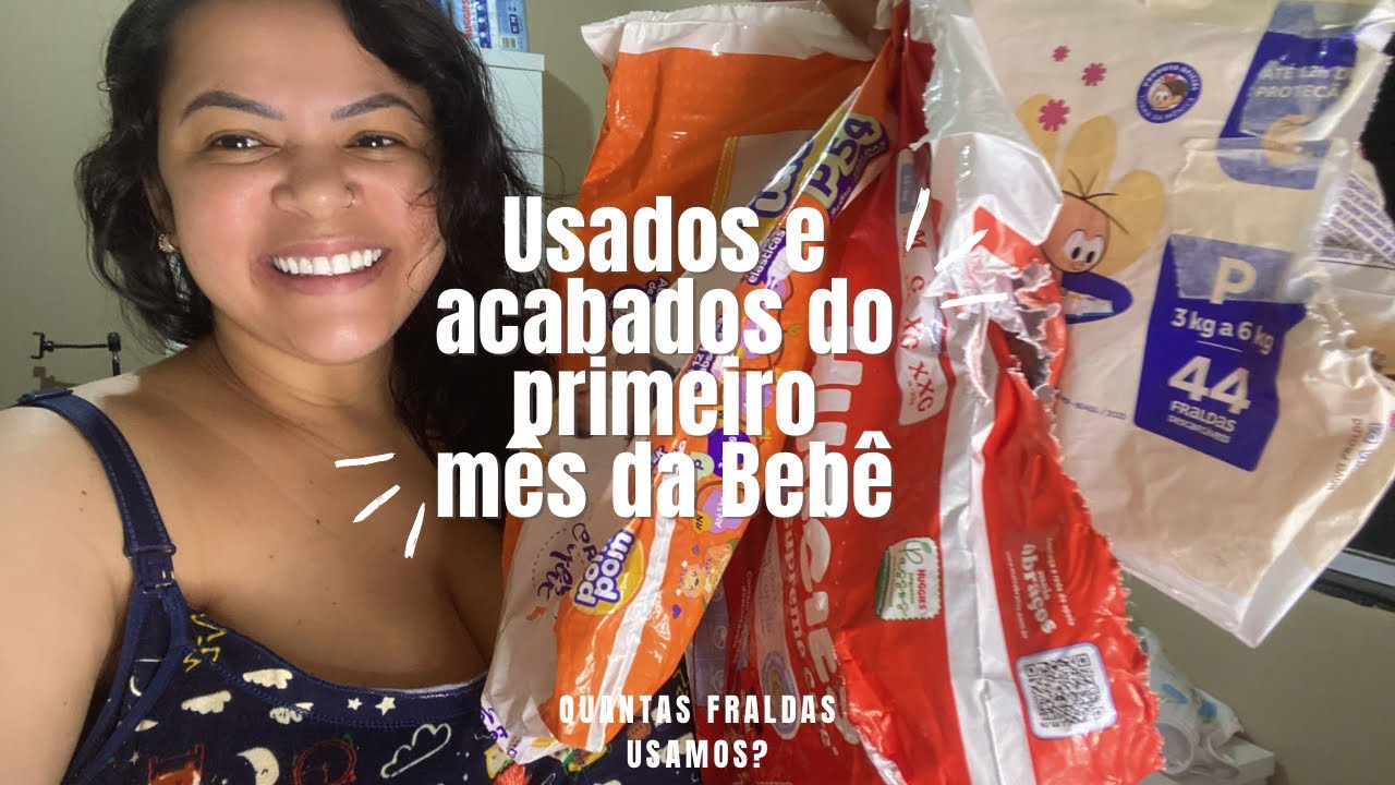 USADOS E ACABADOS DO PRIMEIRO MÊS DA FEFE | DICAS ESSENCIAIS | MATERNIDADE REAL | HIGIENE DO BEBÊ ✨😍