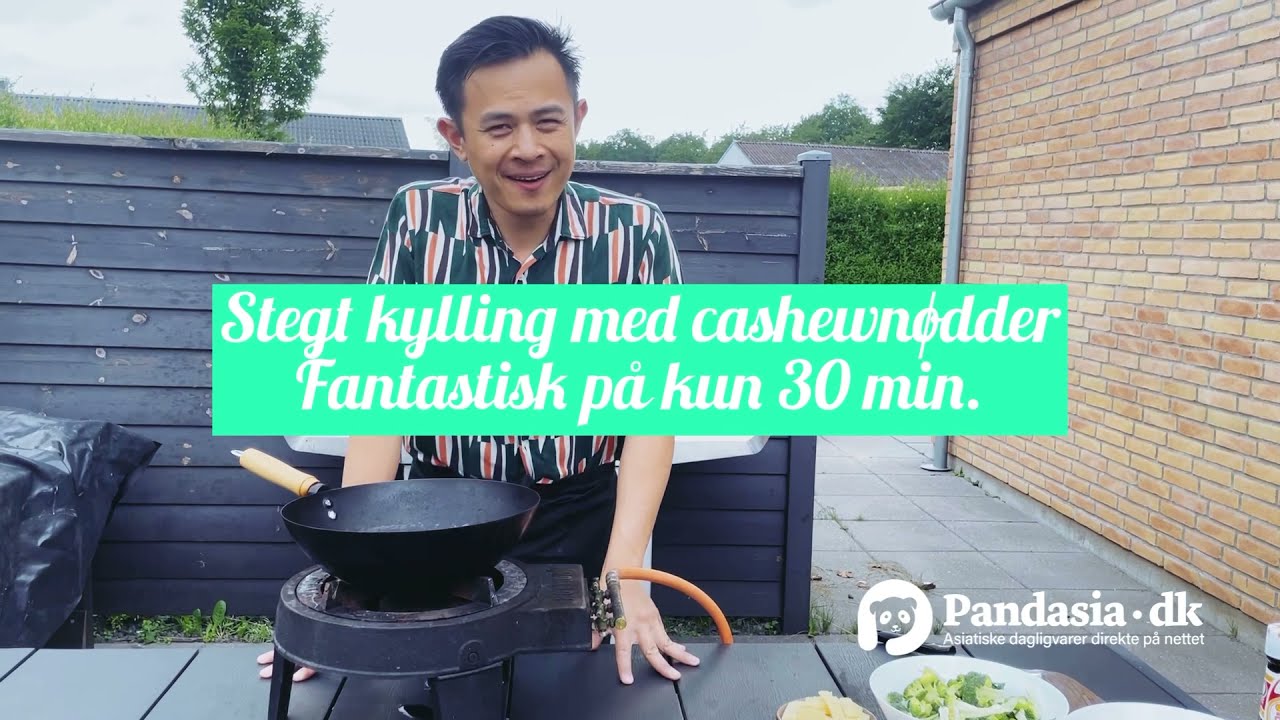 Stegt kylling med cashewnødder opskrift: Autentisk Thai style
