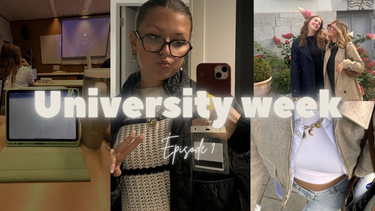University week I (1ère semaine à l’université, emménagement et bla-bla)