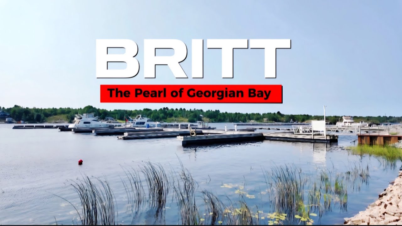 Explore Canada 🇨🇦 | Britt | The Hidden Pearl of Georgian Bay | Northern Ontario #canada #explore