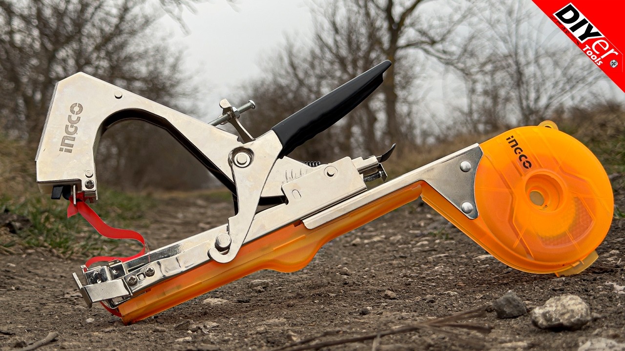 INGCO HPTM1258 Plant Tying Machine - How Strong Is the Tape Real Performance Test!