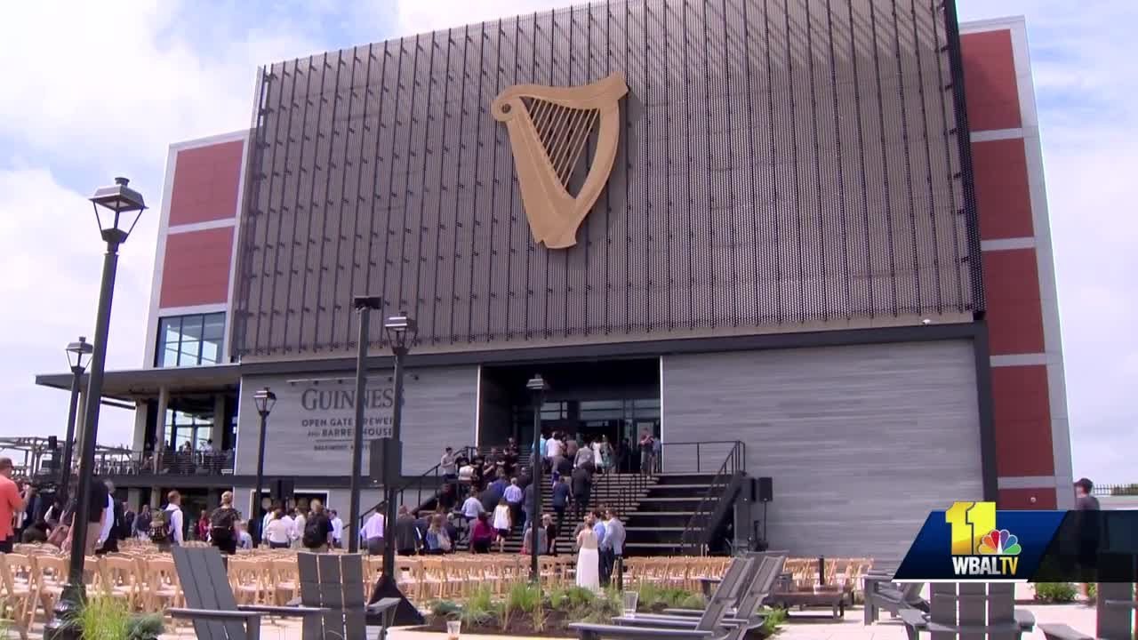Guinness unveils new brewery in Halethorpe