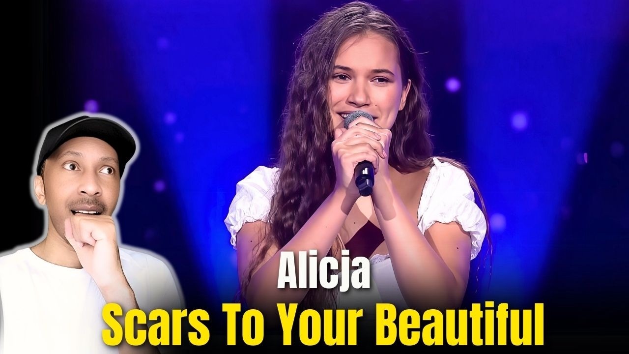 Alicja Szemplińska - Scars To Your Beautiful | The Voice of Poland | REACTION VIDEO