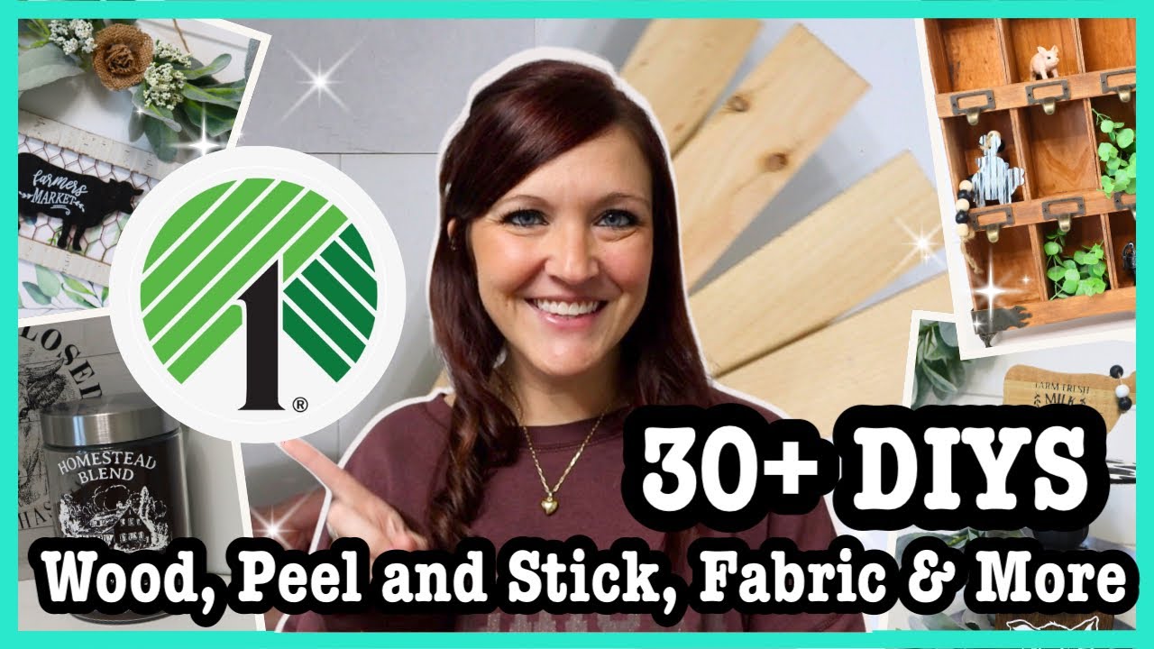 🤯30+ Dollar Tree DIYs to try NOW! Peel and Stick, Wood Crates, Wood Hacks and More!