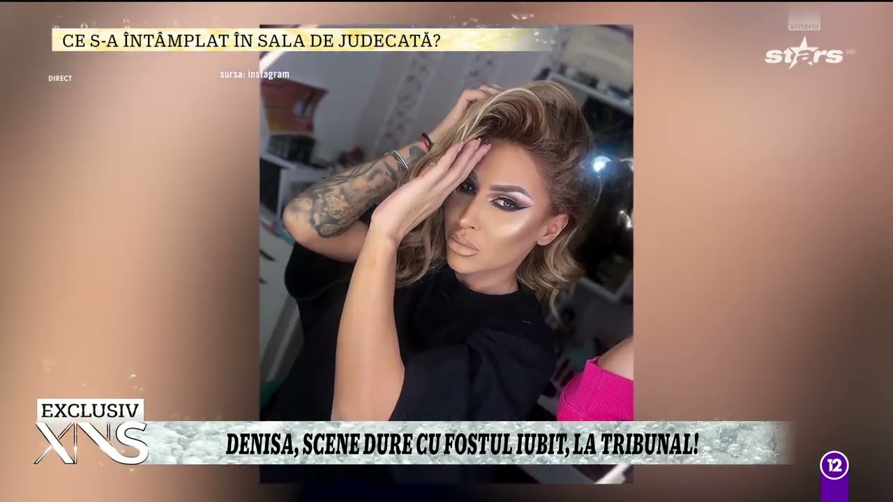 Denisa Despa și fostul iubit, față-n față la tribunal după ce dansatoarea a fost agresată