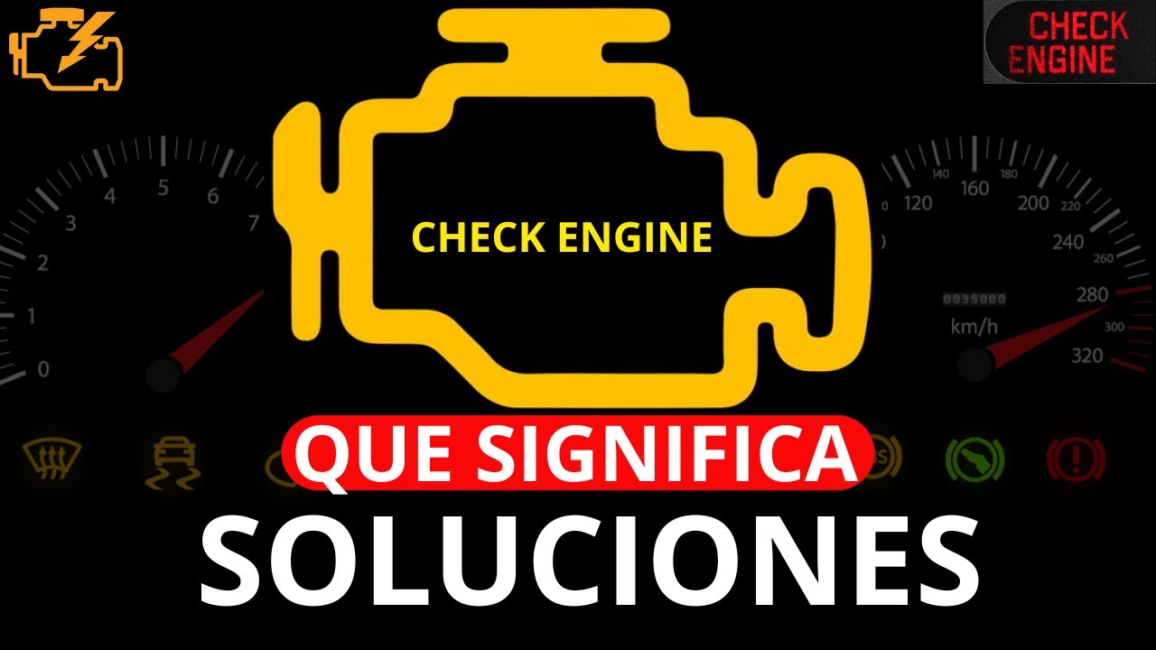 Check engine que significa y como apagarlo