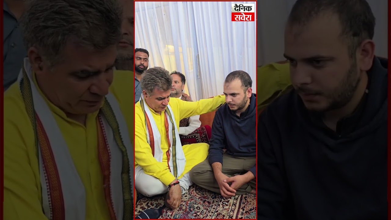 Ravinder Raina Visits Martyred HC Ashiq Hussain Qureshi&rsquo;s Family, Offers Condolences