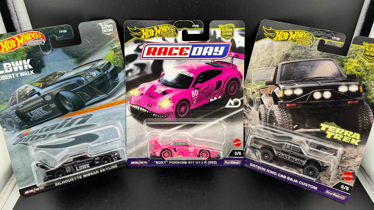 Unboxing all the Hot Wheels Car Culture Chases: Is ROXY the BEST so far?