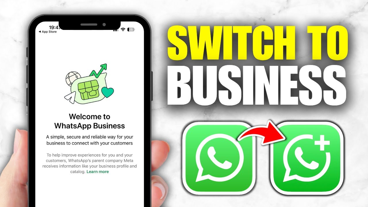 How To Change Personal WhatsApp To Business Account