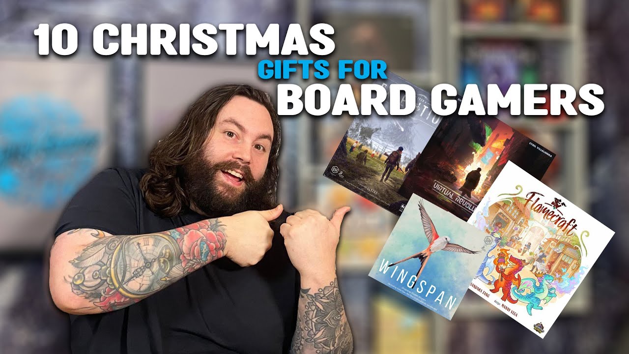 10 Gift Ideas for a Board Gamer!