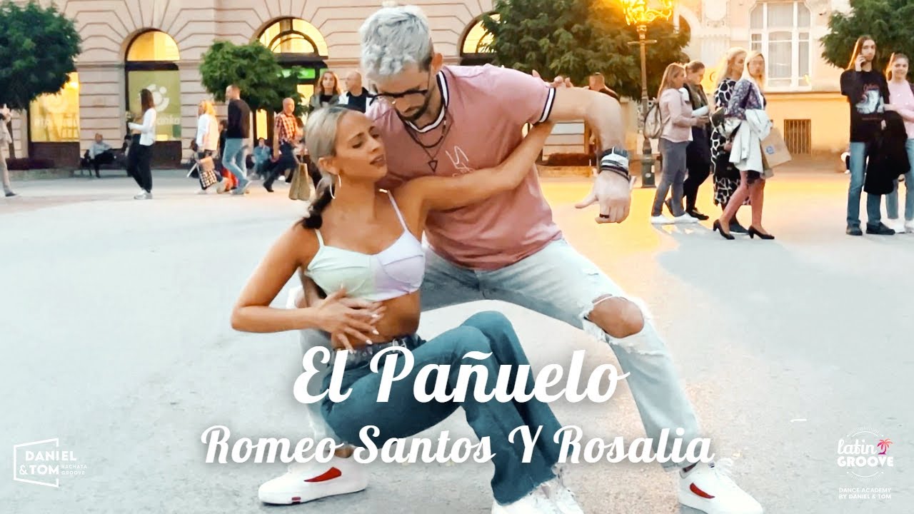 El Pañuelo Romeo Santos Y Rosalia | Daniel y Tom Bachata Groove Improvisation