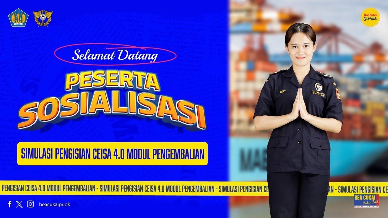 Sosialisasi Pengisian CEISA 4.0 Modul Pengembalian