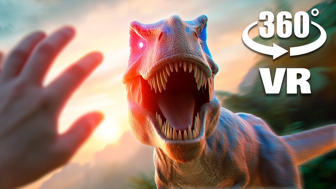You're in Jurassic World 360&deg; VR
