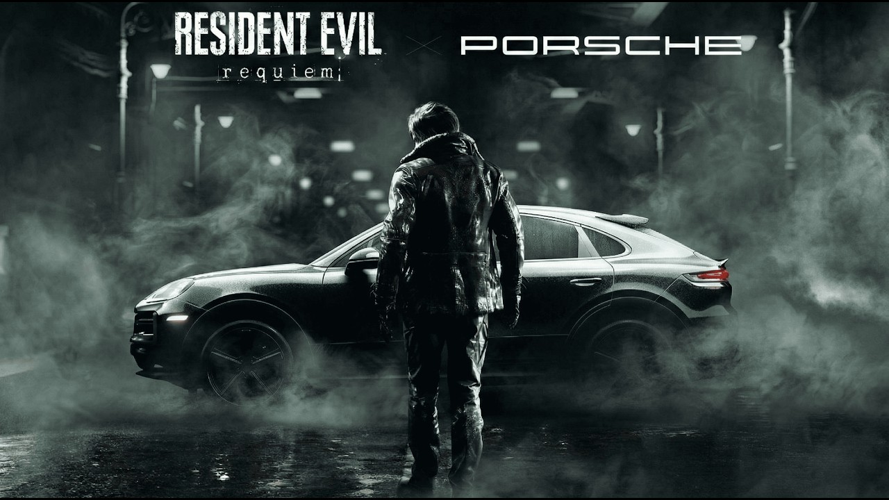 Resident Evil Requiem: Сцены с Леоном за рулём Porsche Cayenne Turbo