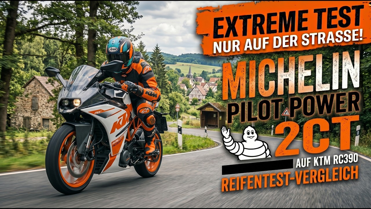 Michelin Pilot Power 2CT Test auf KTM RC390