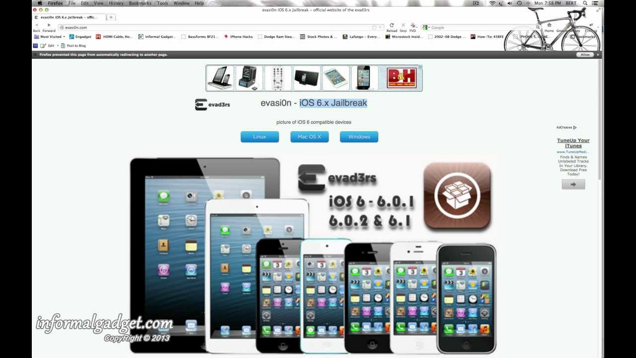 How-To: NEW iPad Jailbreak iOS 6.1 Untethered using Evasi0n tool iPad Mini,2nd,3rd,4th Gen 6.0-6.1