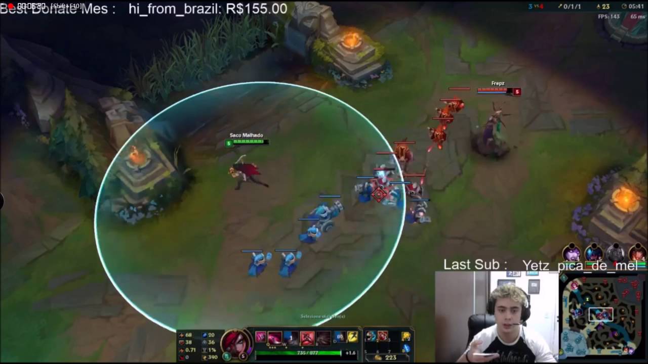 Yoda PISTOLANDO COM VIVO DIBRA NO CELULAR AO VIVO