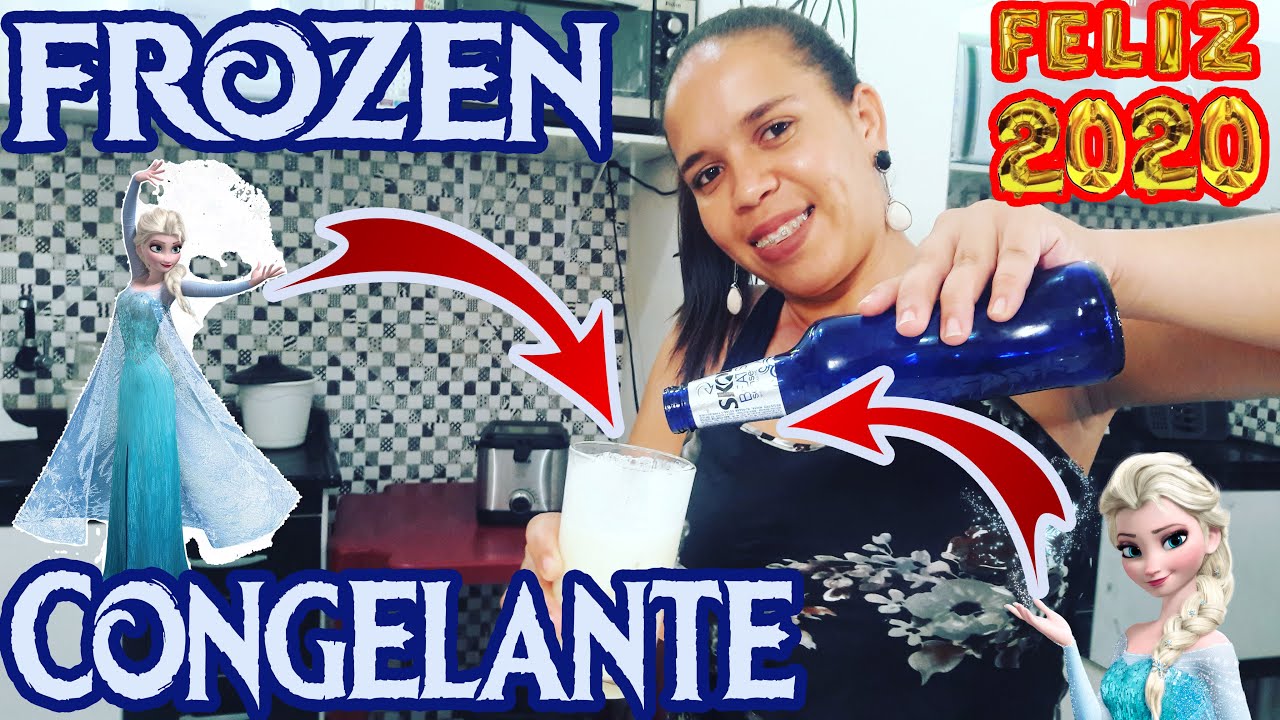 Drink Frozen Congelante Para o Réveillon - (Para Maiores de 18 anos)