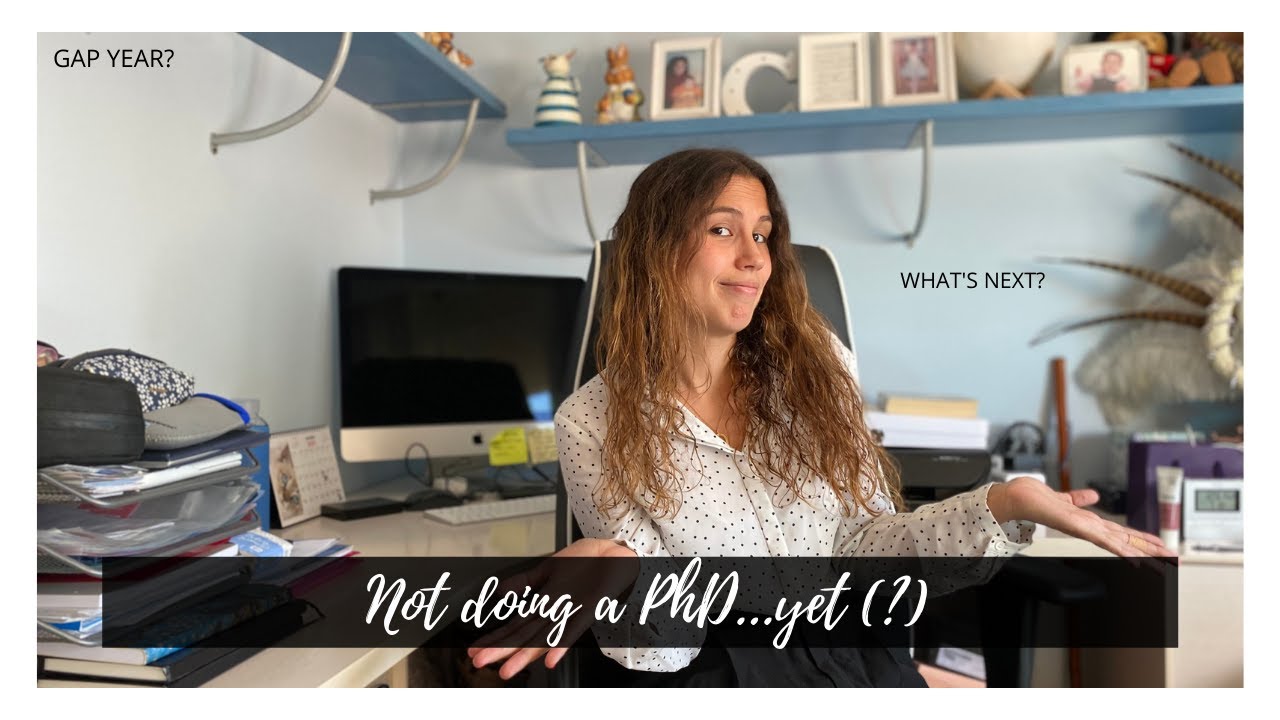 NO ME HAN ADMITIDO A DOCTORADO  ESTE AÑO... QUÉ HAGO? consejos & life update || @AStargazingLife