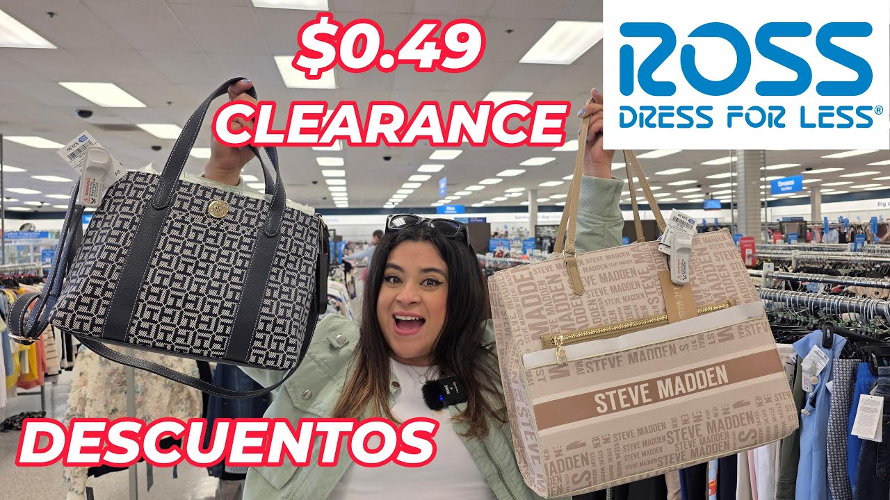 Ross Dress For Less - La Tienda Mas Barata De Estados Unidos - CK - Bolsas - Perfumes y Zapatos