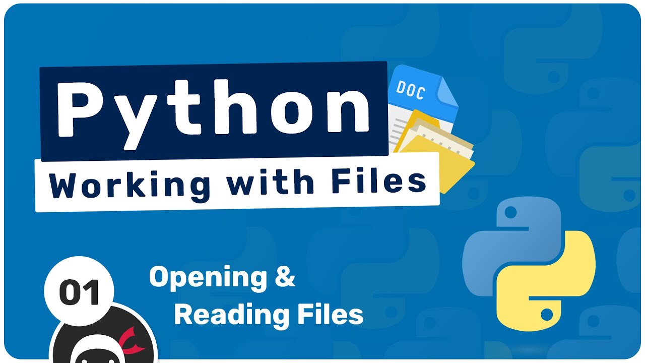 Работа с файлами в Python №1 &mdash; Открытие и чтение файлов