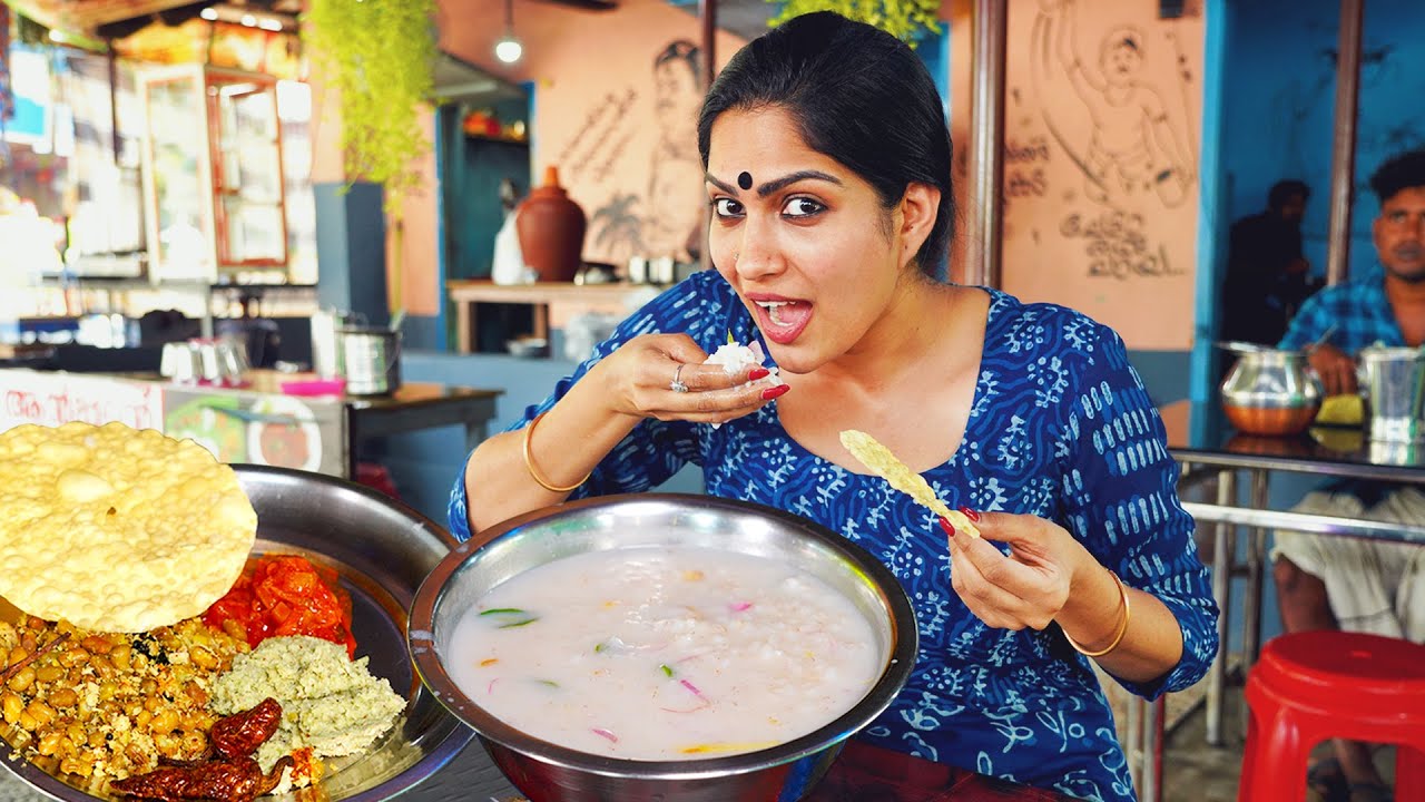 ആന്റപ്പൻ ചേട്ടാ പഴങ്കഞ്ഞി പൊളിച്ചു | Kerala Style Pazhamkanji | Swasika Vijay