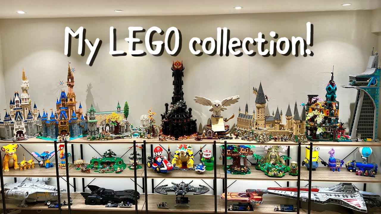 My HUGE LEGO COLLECTION! LEGO room tour! 