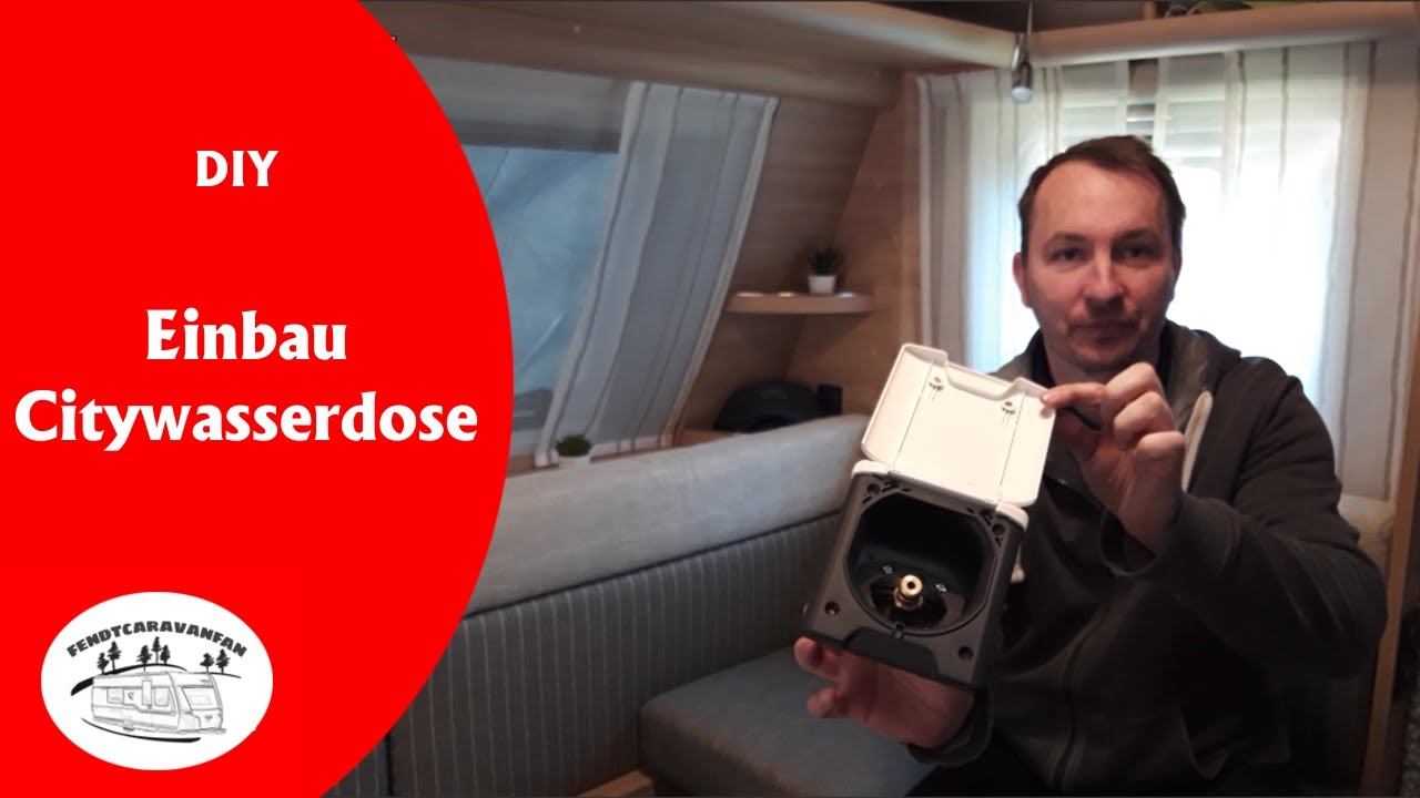 DIY Citywasseranschluss am Wohnwagen einbauen  |  fendtcaravanfan
