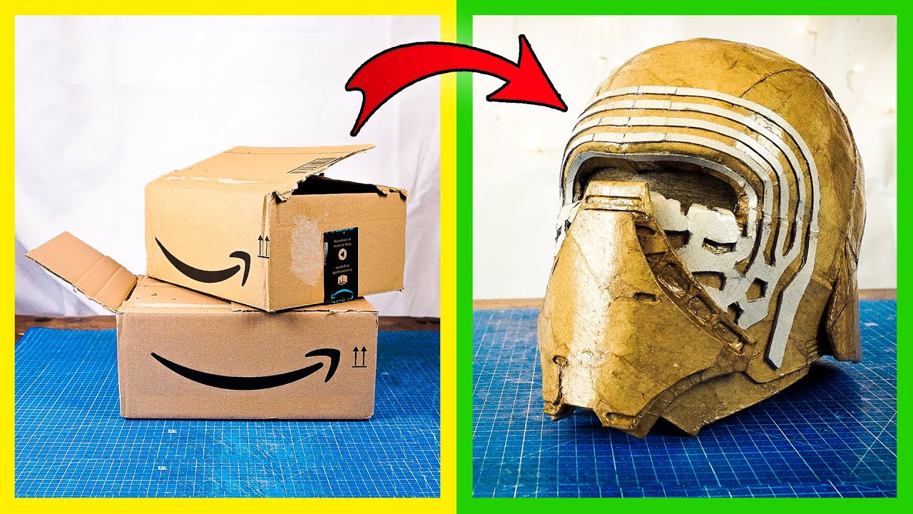 How to make Kylo Ren helmet