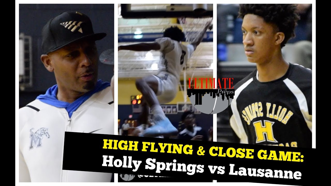 INSANE GAME: ESPN #9 Moussa Cisse & Lausanne vs Holly Spring & #3 in MS Derek Fountain | RECAP!