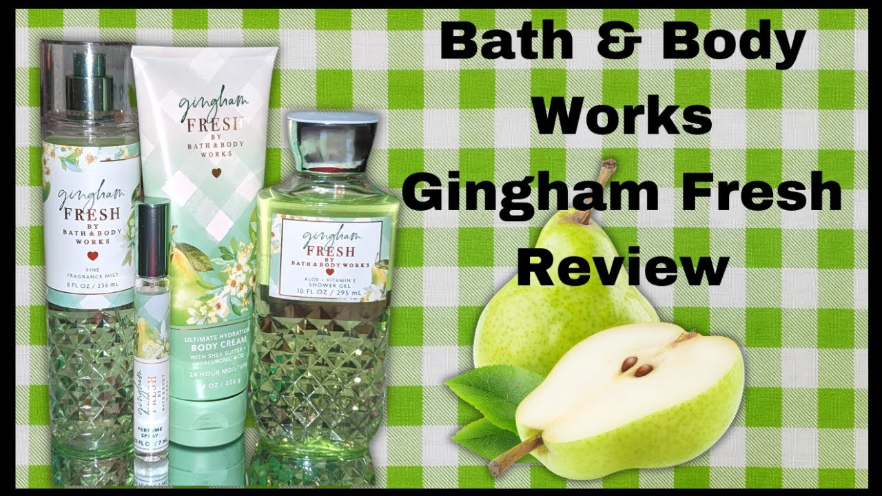 (Review) Gingham Fresh Body Care ▌Bath & Body Works #bathandbodyworks