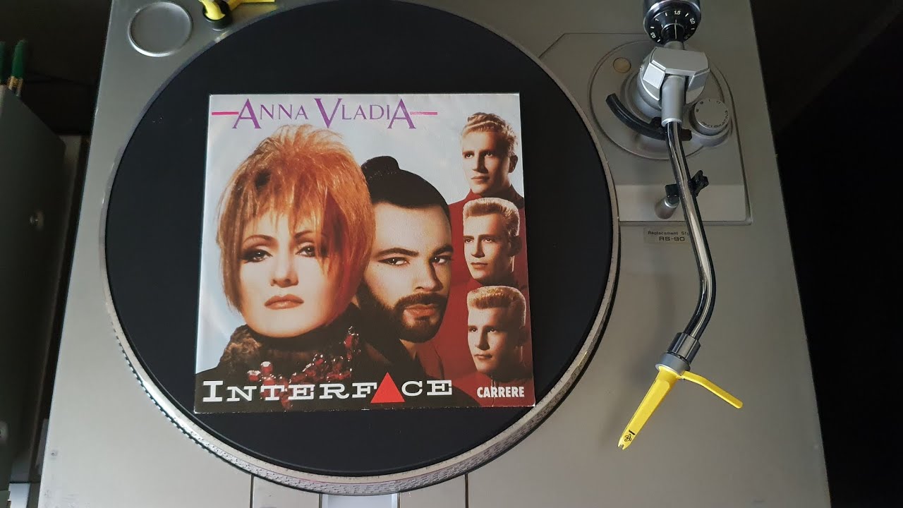 Interface : Anna Vladia vinyl 45 tours 1987