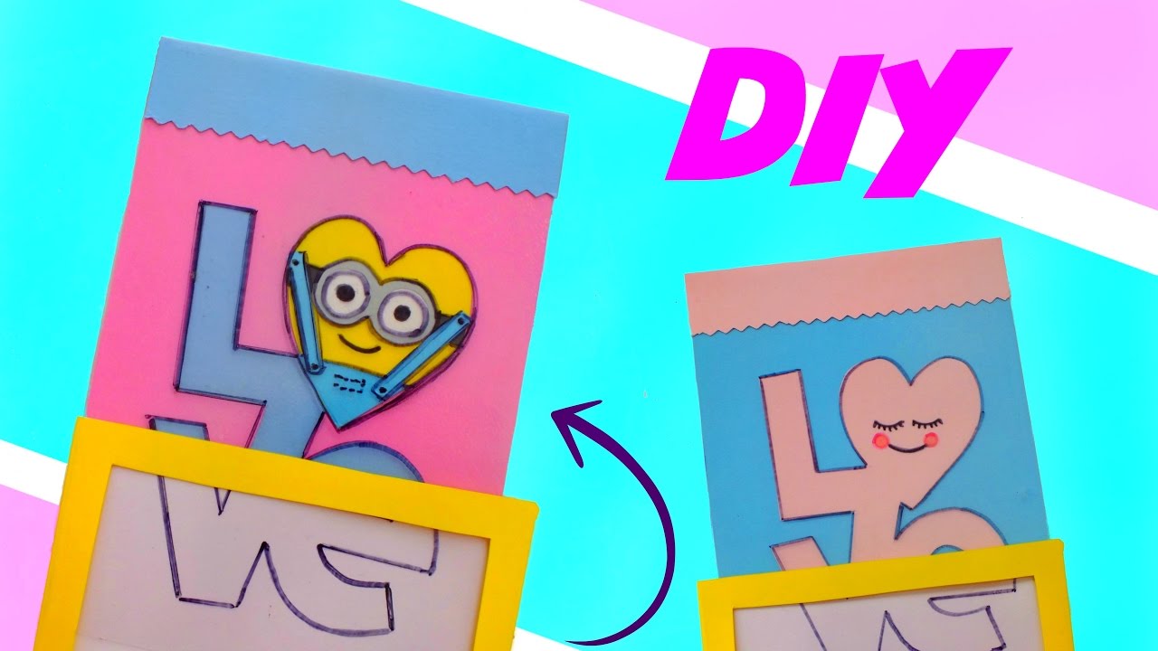 DIY Волшебная открытка | День Святого Валентина