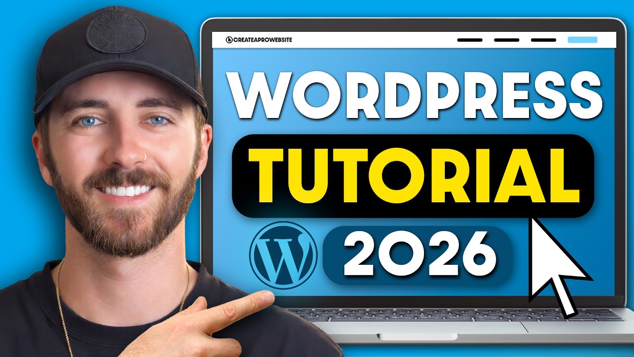 Учебное пособие по WordPress для начинающих (2026) | Пошаговое руководство