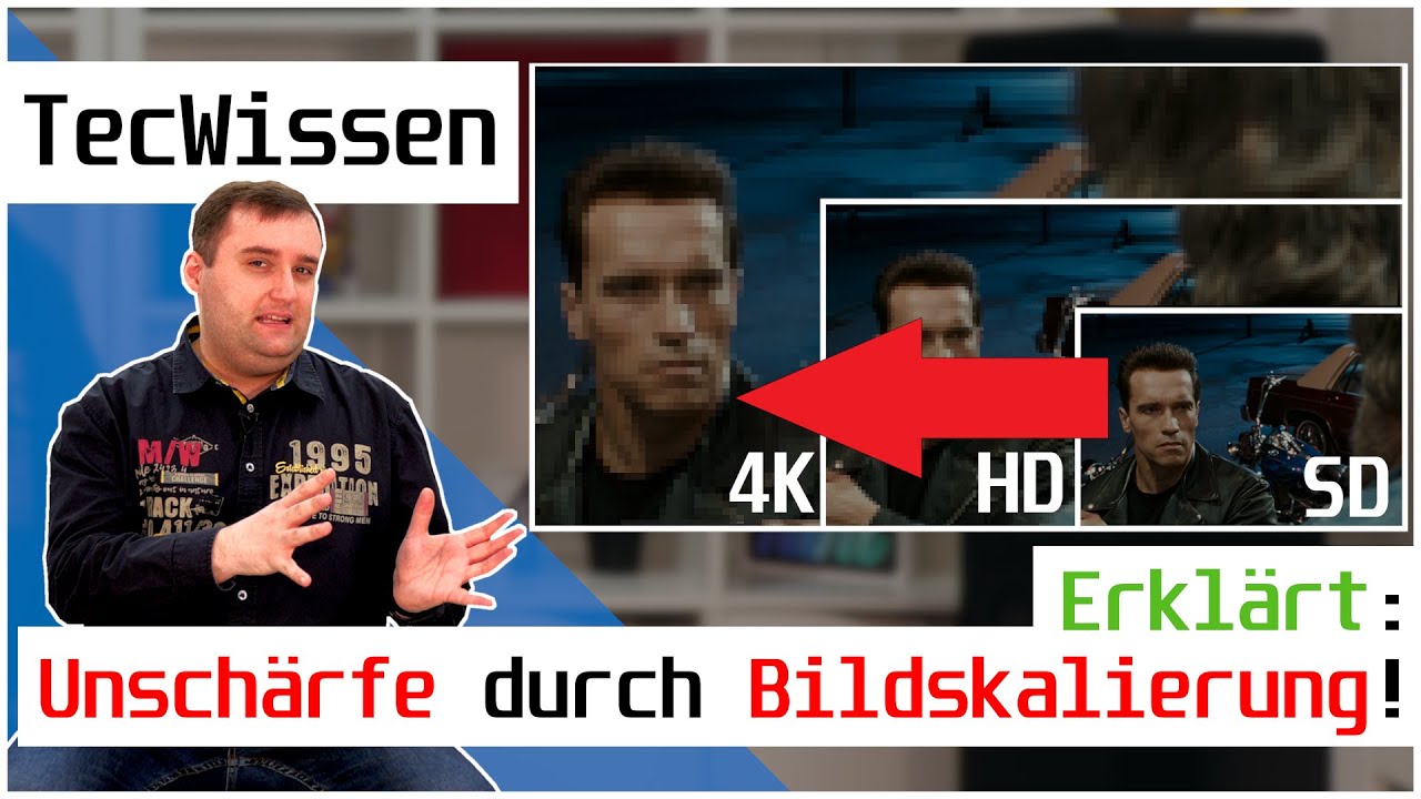 Unsch&auml;rfe durch Bildskalierung! | Warum ist das so? | Bildskalierung & Upscaler erkl&auml;rt! | TecWissen