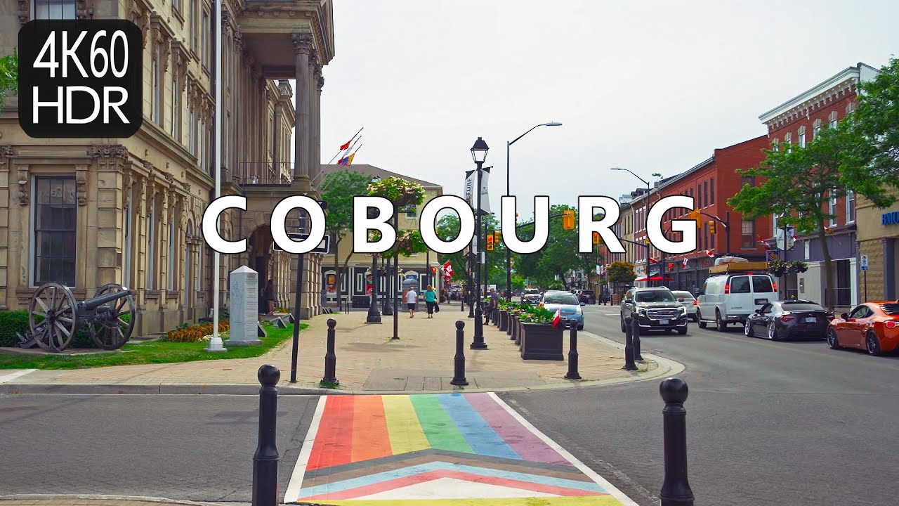 🌟Discovering Cobourg: A Scenic Summer Walking Tour in Ontario, Canada 🚶‍♂️🌞🍁 [4K HDR] 🎥