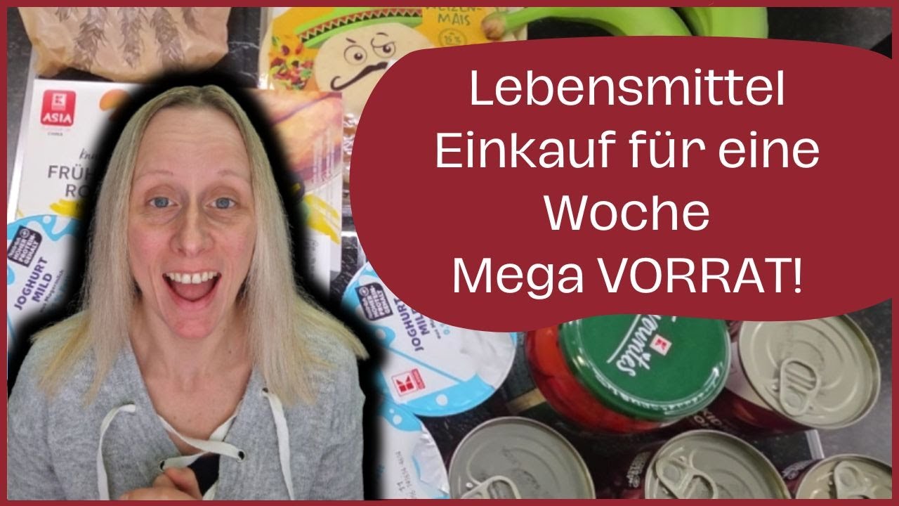 SPAREN Einkaufs Haul Wocheneinkauf für unter 15€! 🤑 Lebensmittel VORRAT #budgeting #haul #foodvlog