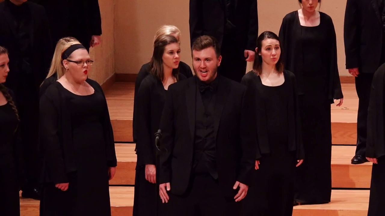 MSU Chorale: My God Is A Rock - Alice Parker and Robert Shaw