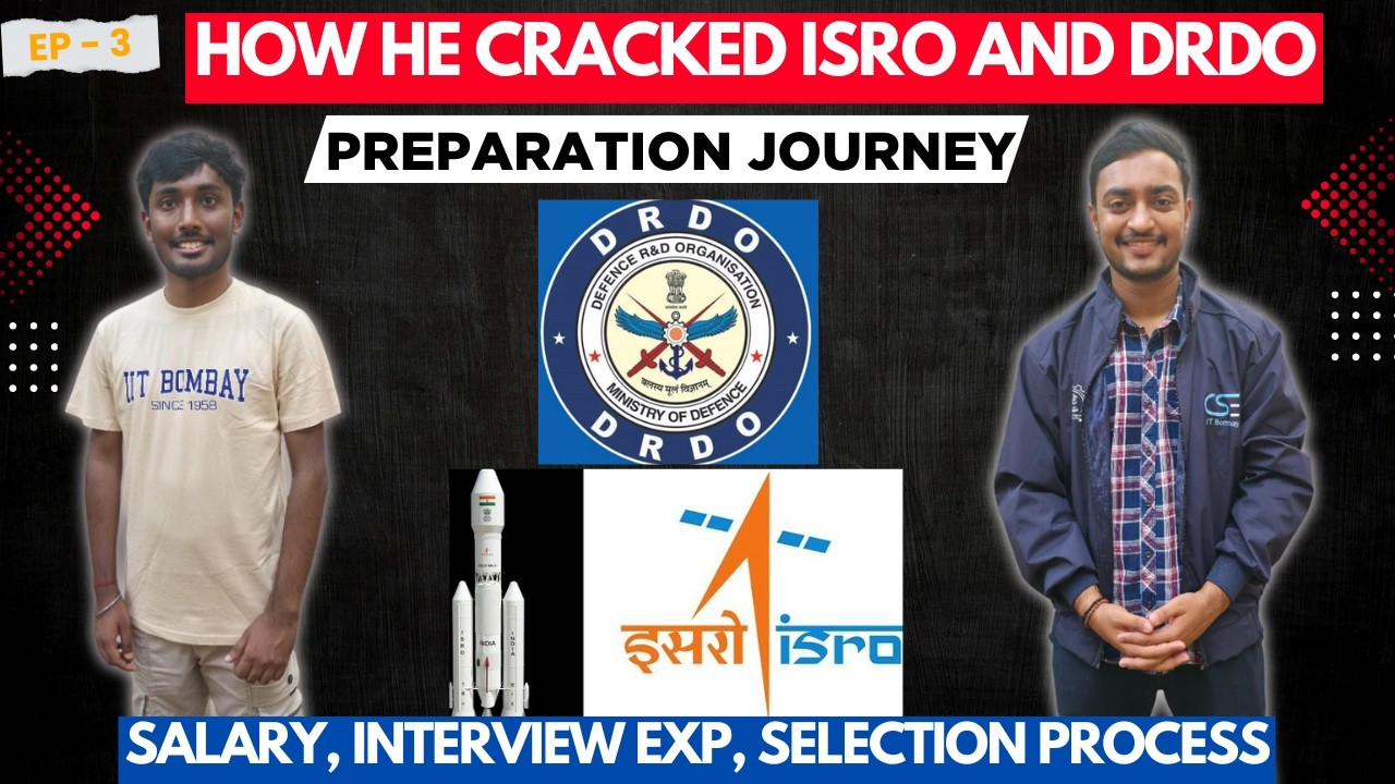 Как сдать экзамены ISRO и DRDO 🔥 | Эпизод 3 | Зарплата, процесс отбора, льготы и опыт собеседования