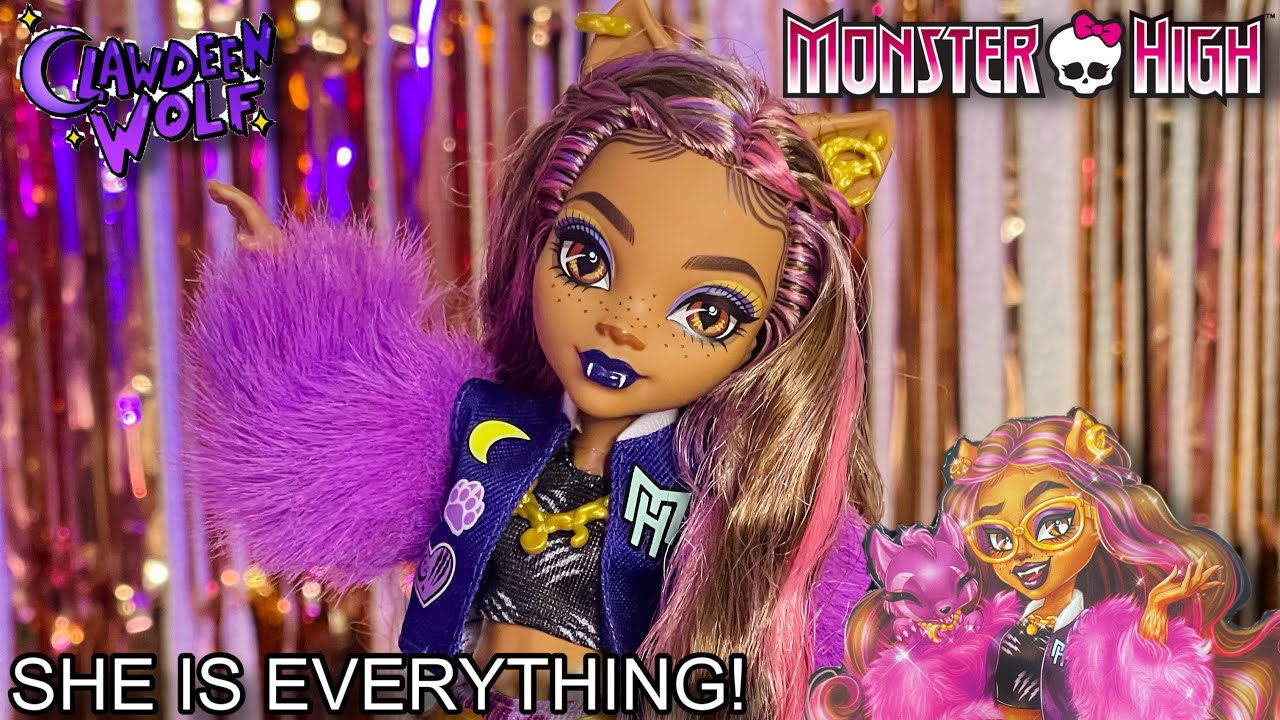 She is EVERYTHING! Monster High G3 Core Refresh Clawdeen Wolf Doll Review & Unboxing