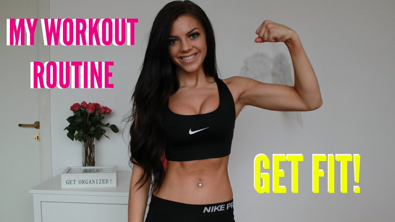 Fitness workout routine!  // www.stina.blogg.no