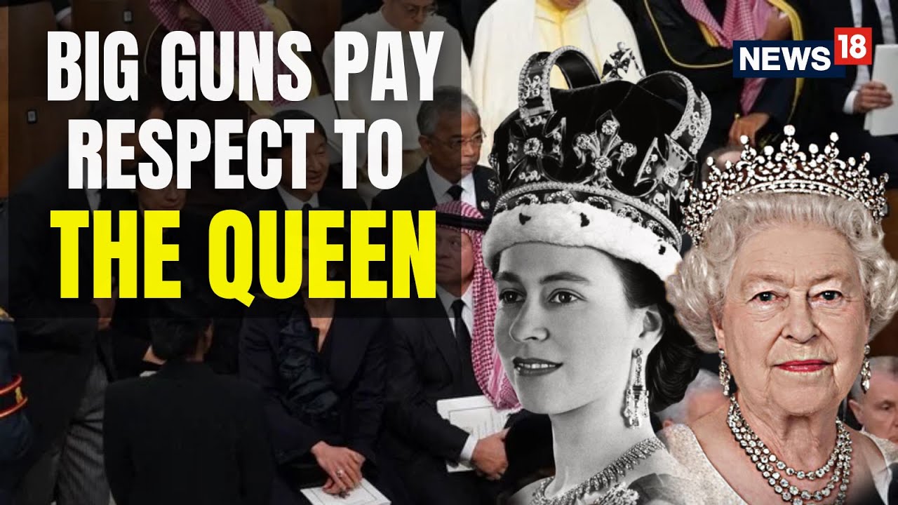 Queen Elizabeth Funeral 2022 | Foreign Dignitaries Pay Tribute To Queen Elizabeth II | English News