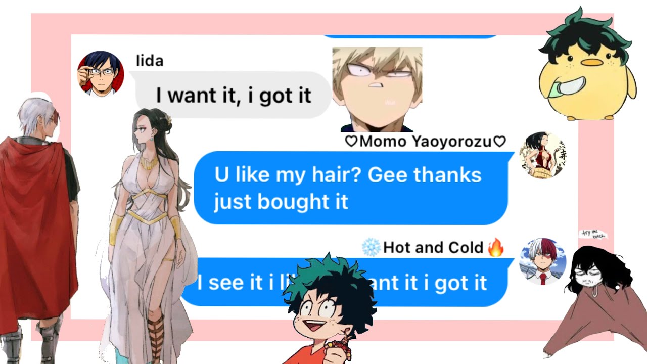 Mha Texts - 7 Rings by Arianna Grande (Rich Kids) (Ships in description) Christmas Special
