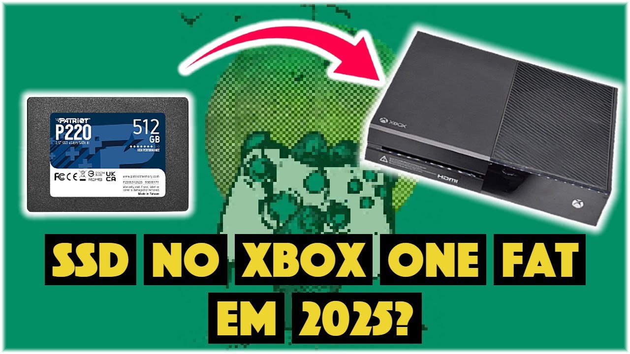 SSD NO XBOX ONE FAT EM 2025 AINDA VALE A PENA? BORA CONFERIR.