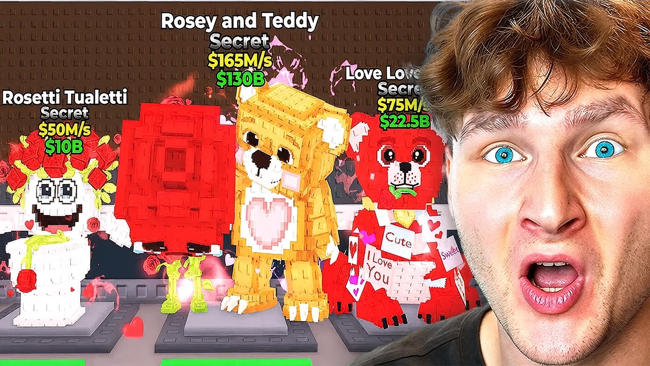 Megszereztem a 12 új Valentin Napi Brainrotot!🥰 (Steal A Brainrot)